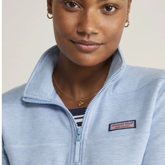24HR SALE - Vineyard Vines Women's Quarter-Zip Sweatshirt XXS - Picture 2 of 5